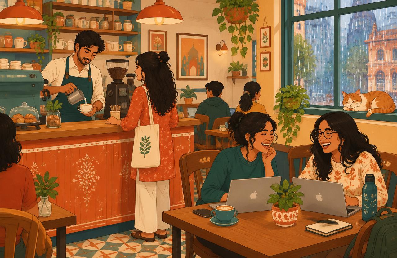 A Rainy Day Café